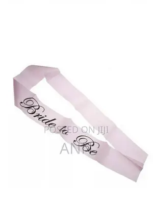 Bride to Be Sash