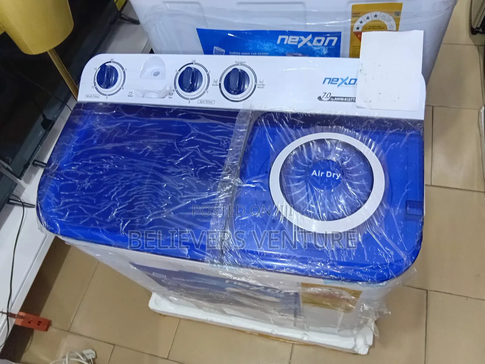 Nexon 7KG Washing Machine – Fast Wash, Powerful 7kg