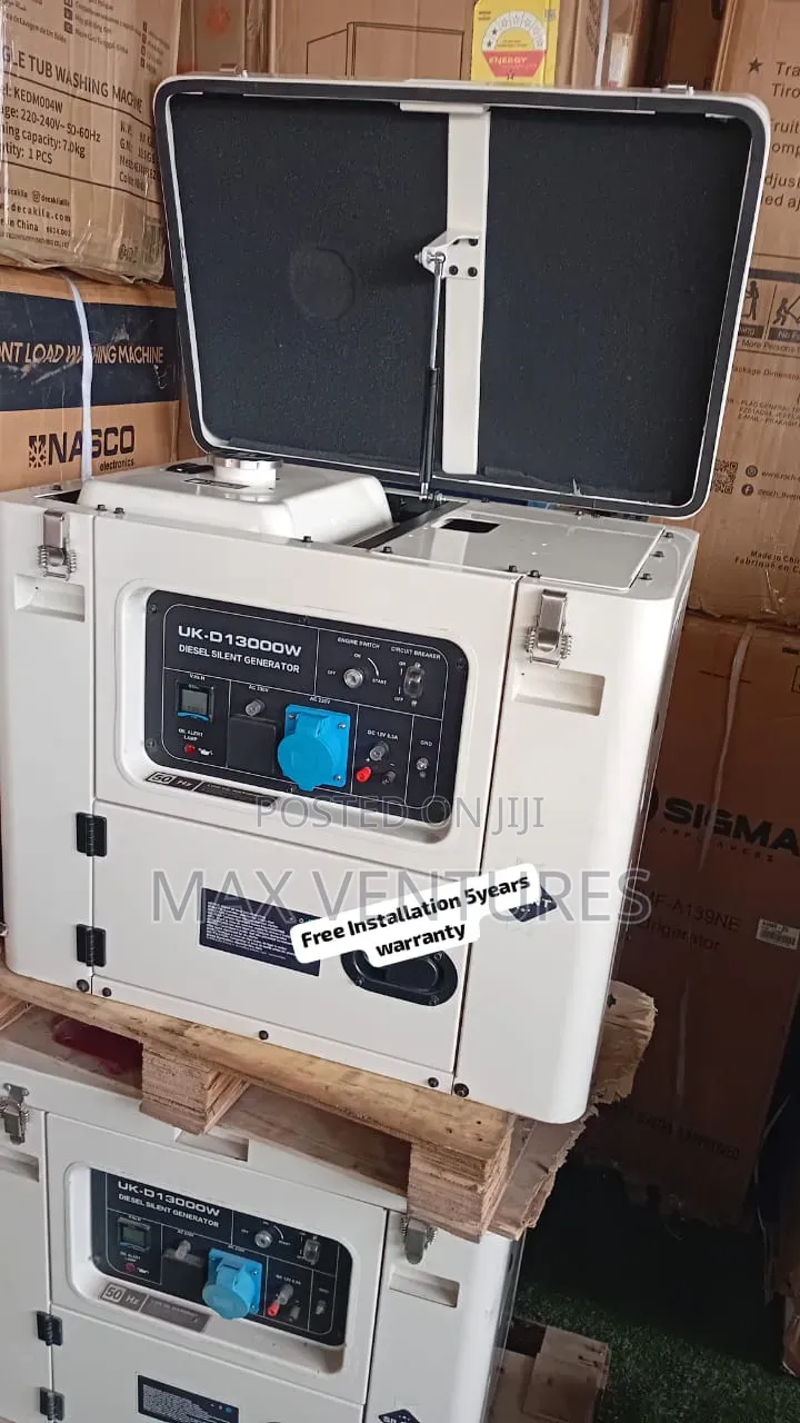 UK_D 10kVA Diesel Generator – Built for Long Runtime 10kva