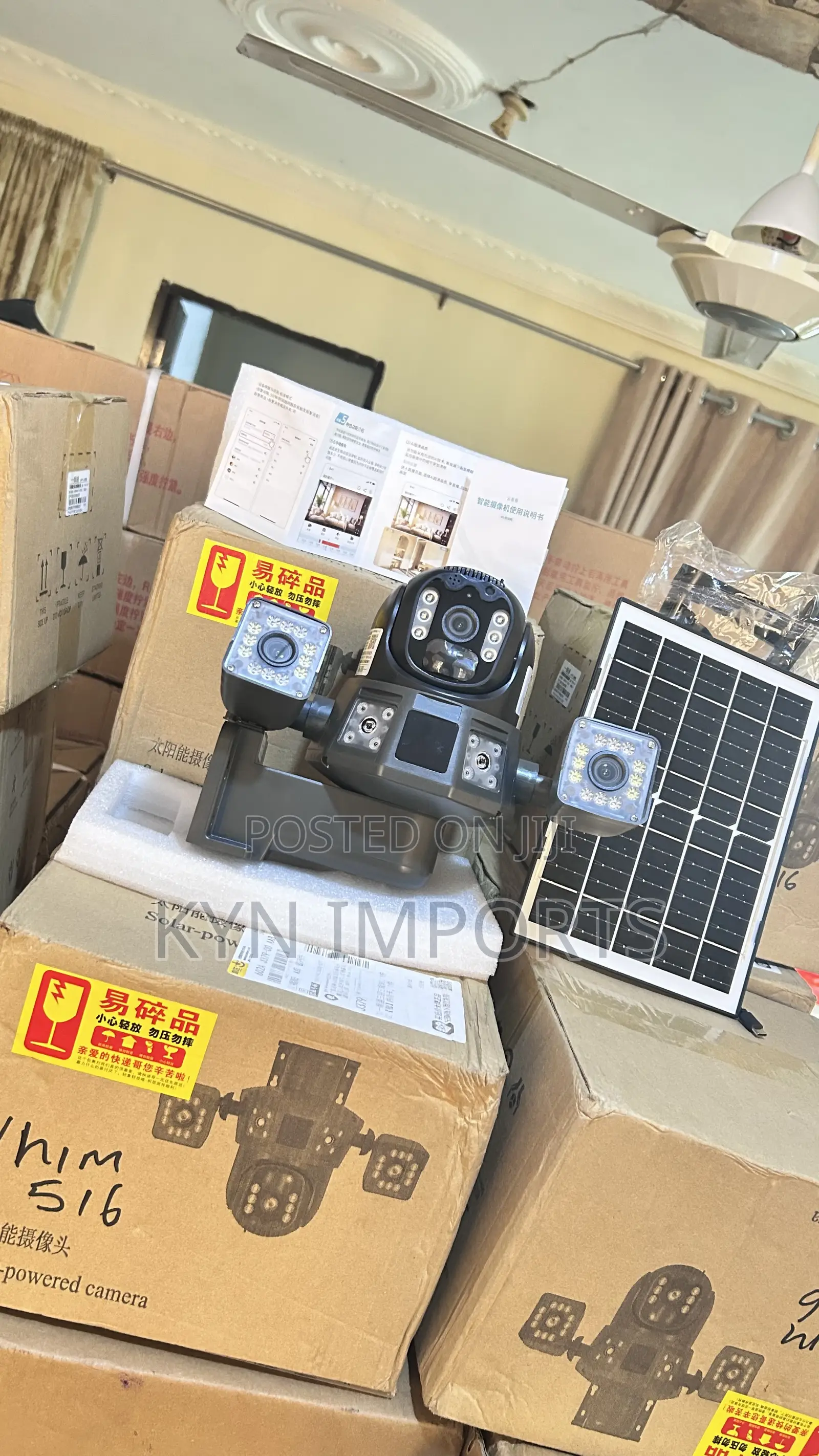 3Lens4G Solar Camera
