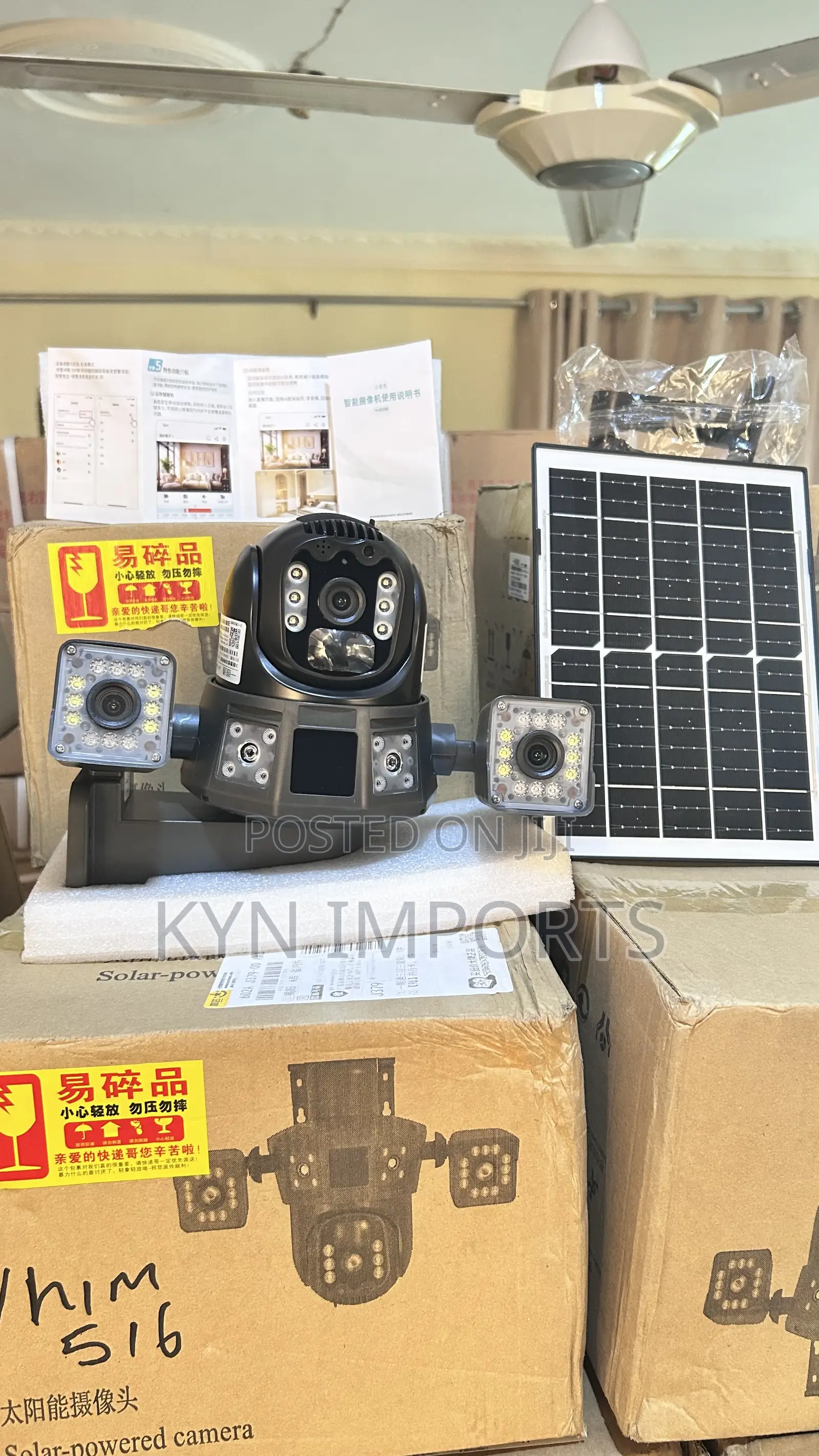 3Lens4G Solar Camera