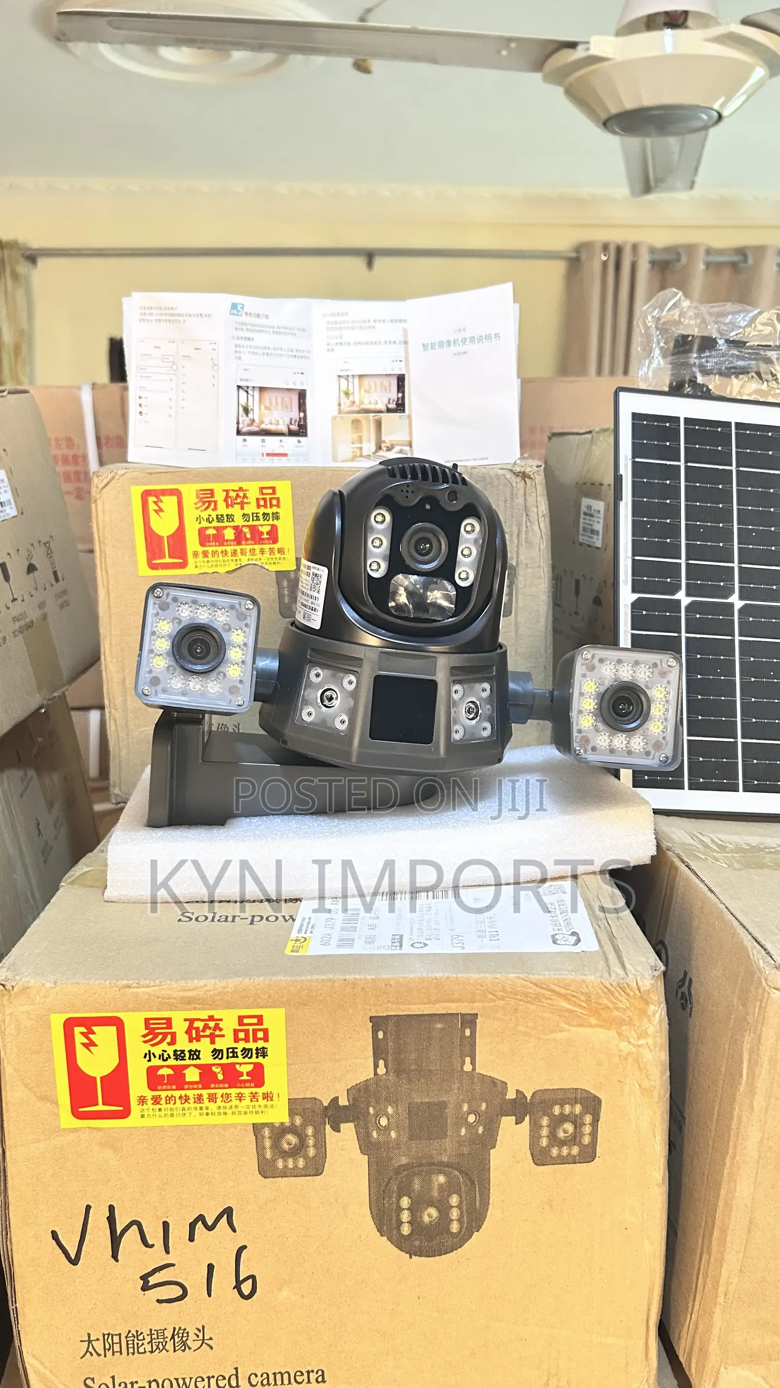 3Lens4G Solar Camera