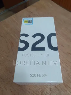 New Samsung Galaxy S20 FE 128 GB Black