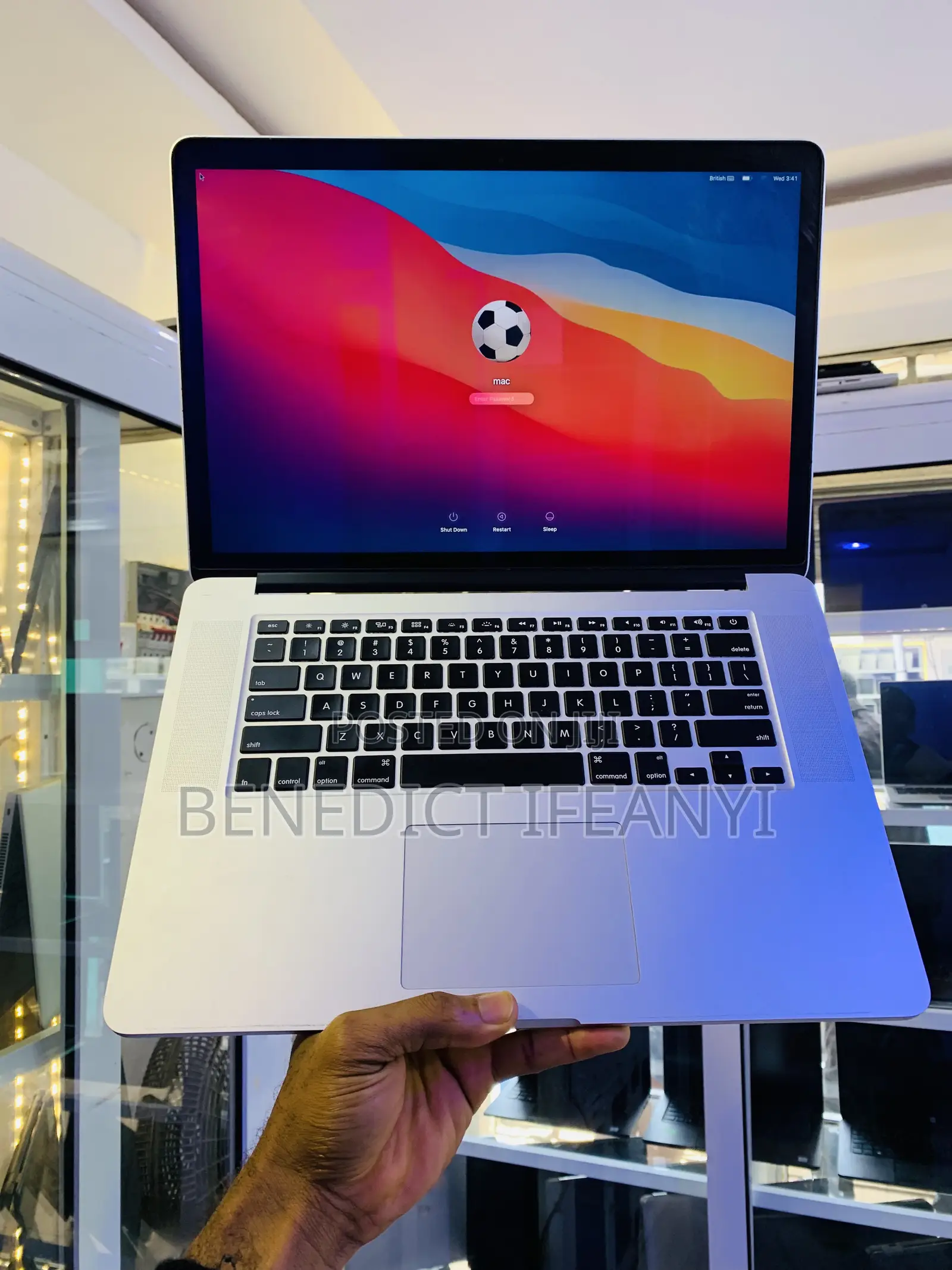 Laptop Apple MacBook Pro 2014 16GB Intel Core i7 SSD 256GB