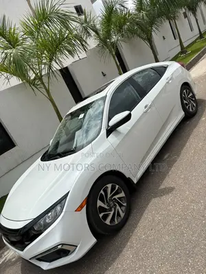 Honda Civic EX-L Sedan 2018 White