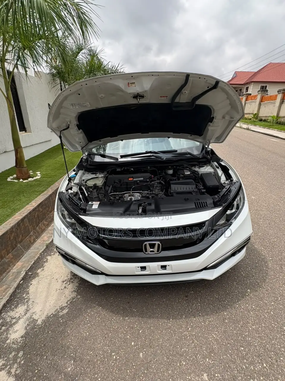 Honda Civic EX-L Sedan 2018 White