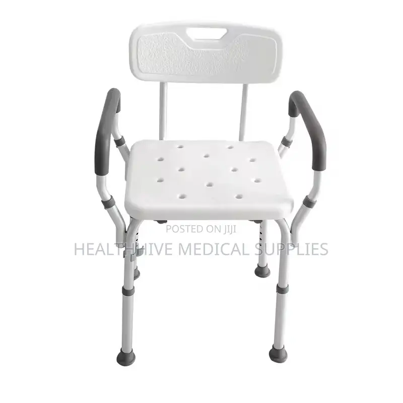 Elderly Mobility Shower Seat With Armrest
