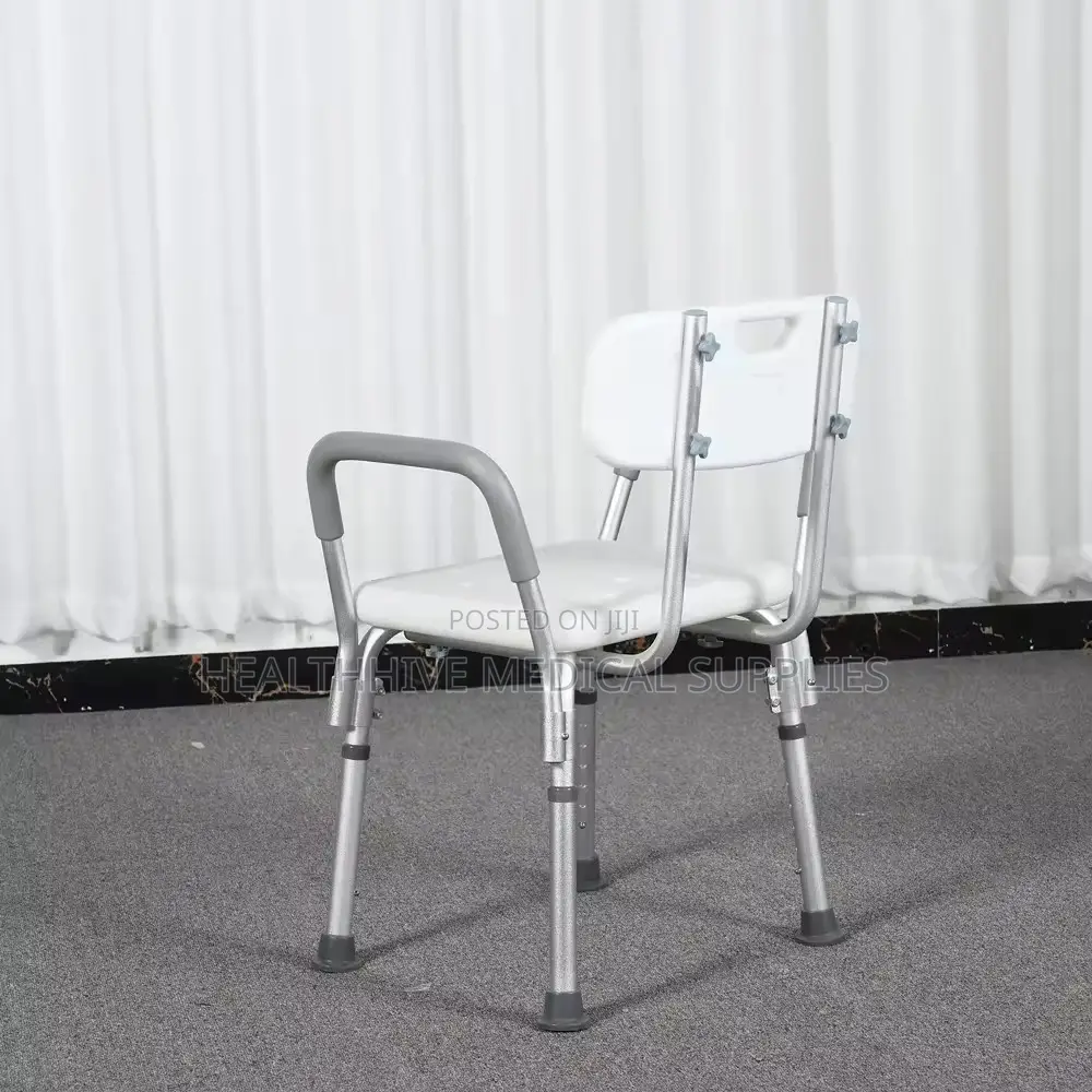 Elderly Mobility Shower Seat With Armrest