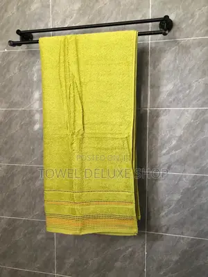 Olive Yellow Color Bath Towel