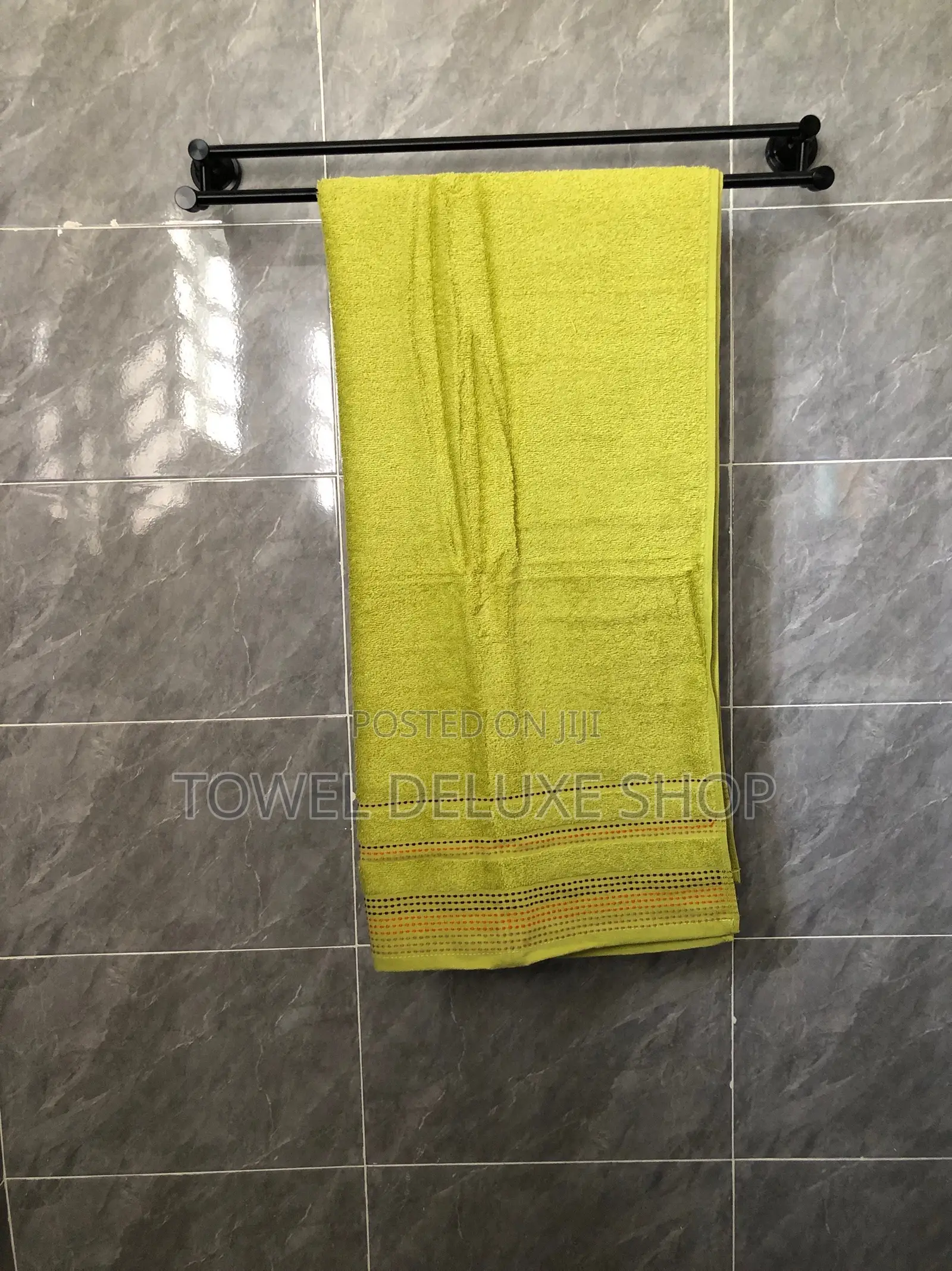 Olive Yellow Color Bath Towel