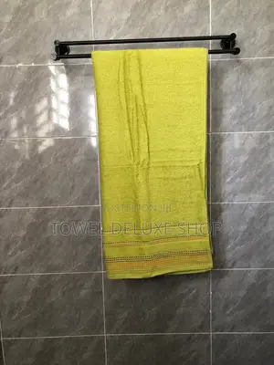 Olive Yellow Color Bath Towel