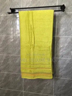 Olive Yellow Color Bath Towel