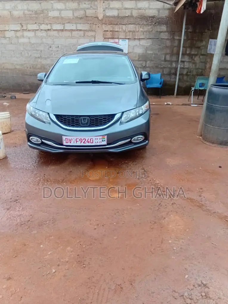 Honda Civic Sedan EX 2013 Gray