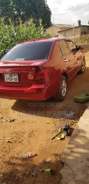 Toyota Corolla 2007 Red