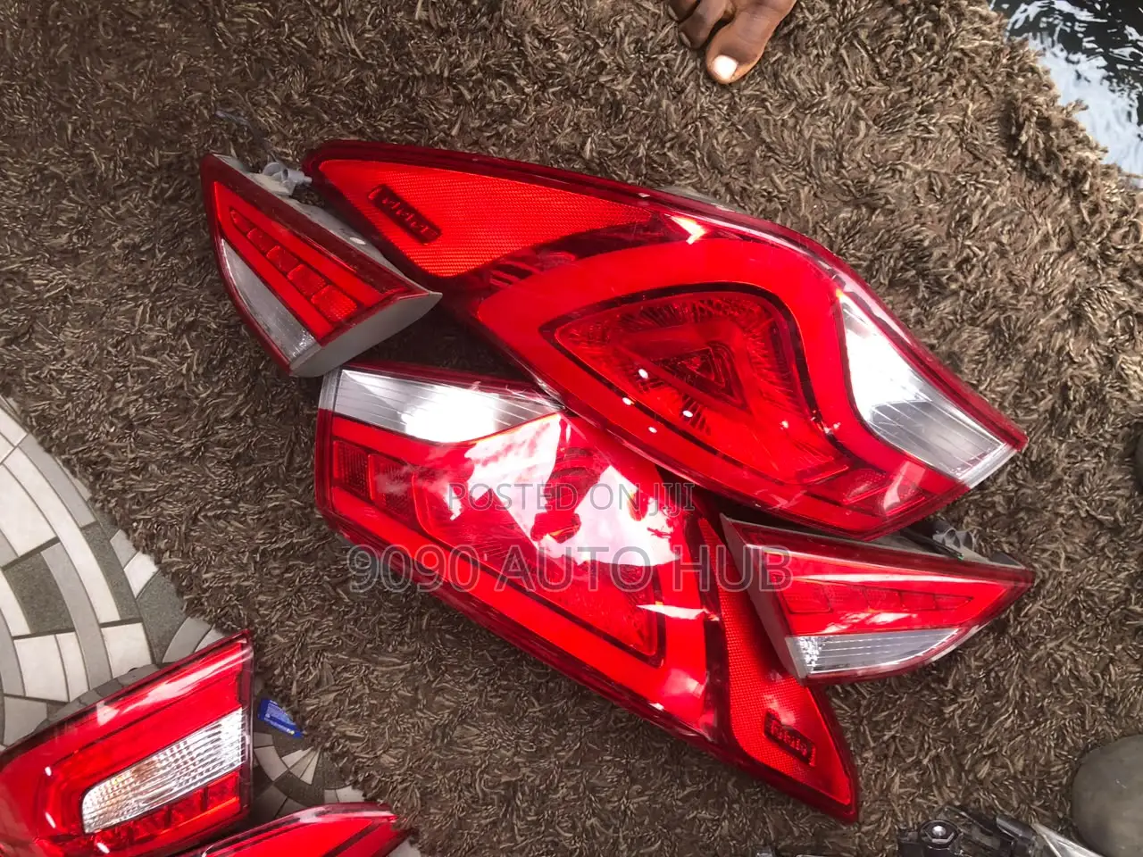 2012 Hyundai Sonata Boot Taillight Set (Foreign Used)