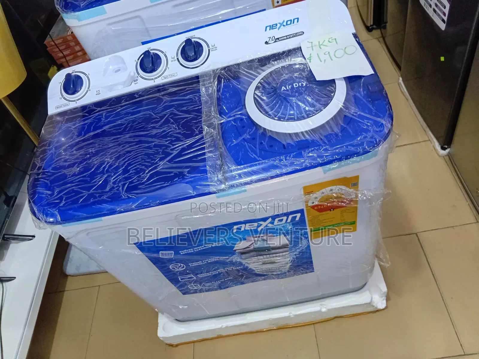 Nexon 7KG Laundry Machine – Reliable Long Lasting 7kg