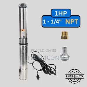 1HP Submersible Deep Well Water Pump