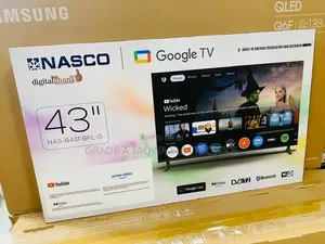 Slim Bezel Nasco 43-Inch Google Smart TV