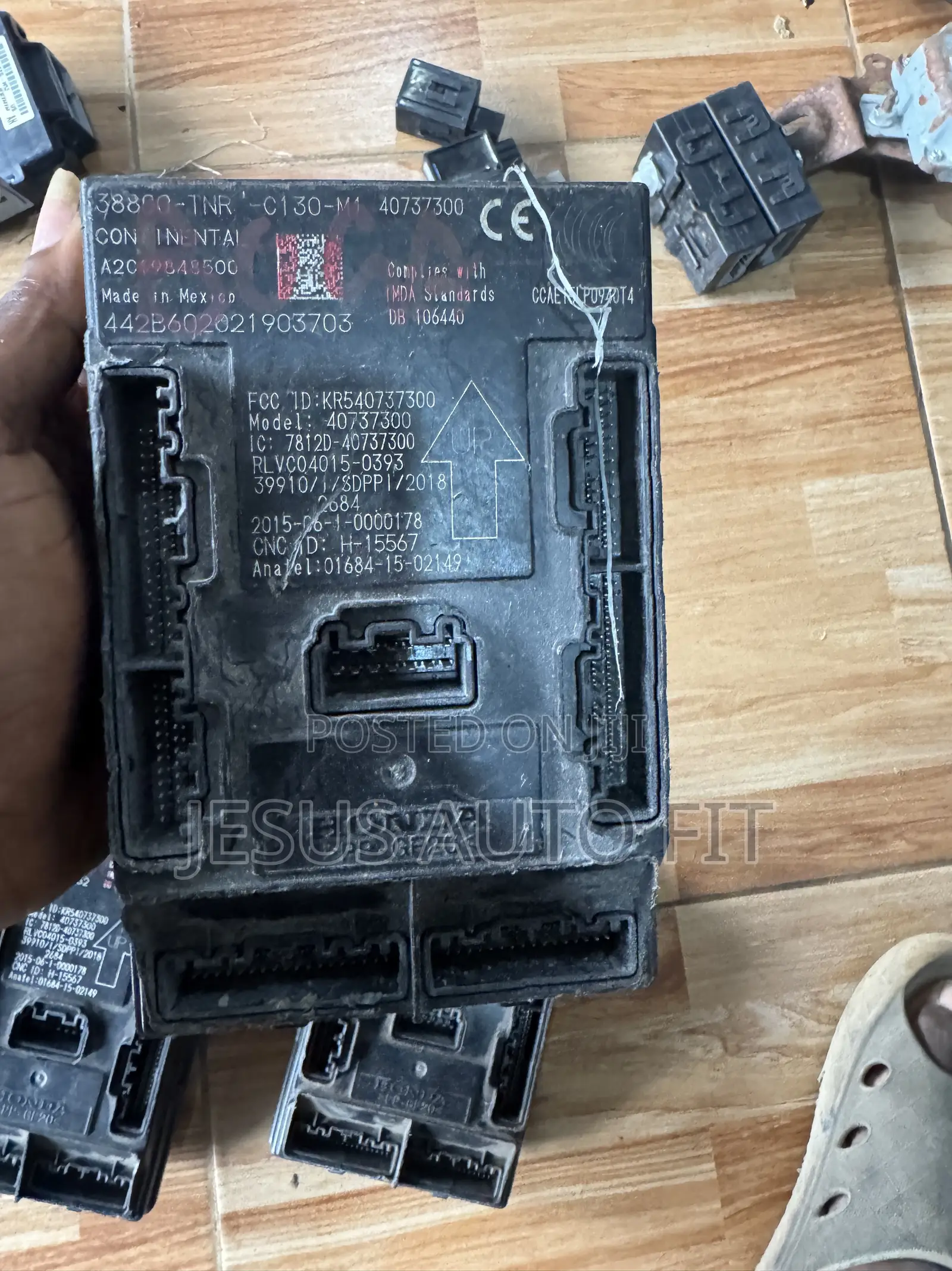 2016-2021 Honda Civic Body Control Module (BCM) 38800-Tbe -C310-M1