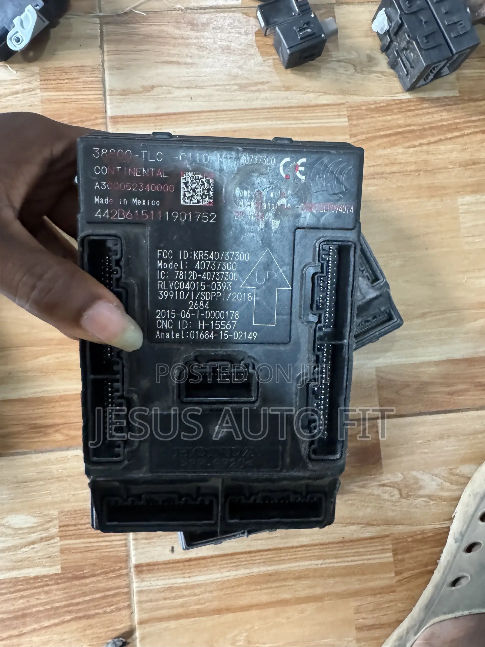 2016-2021 Honda Civic Body Control Module (BCM) 38800-Tbe -C310-M1