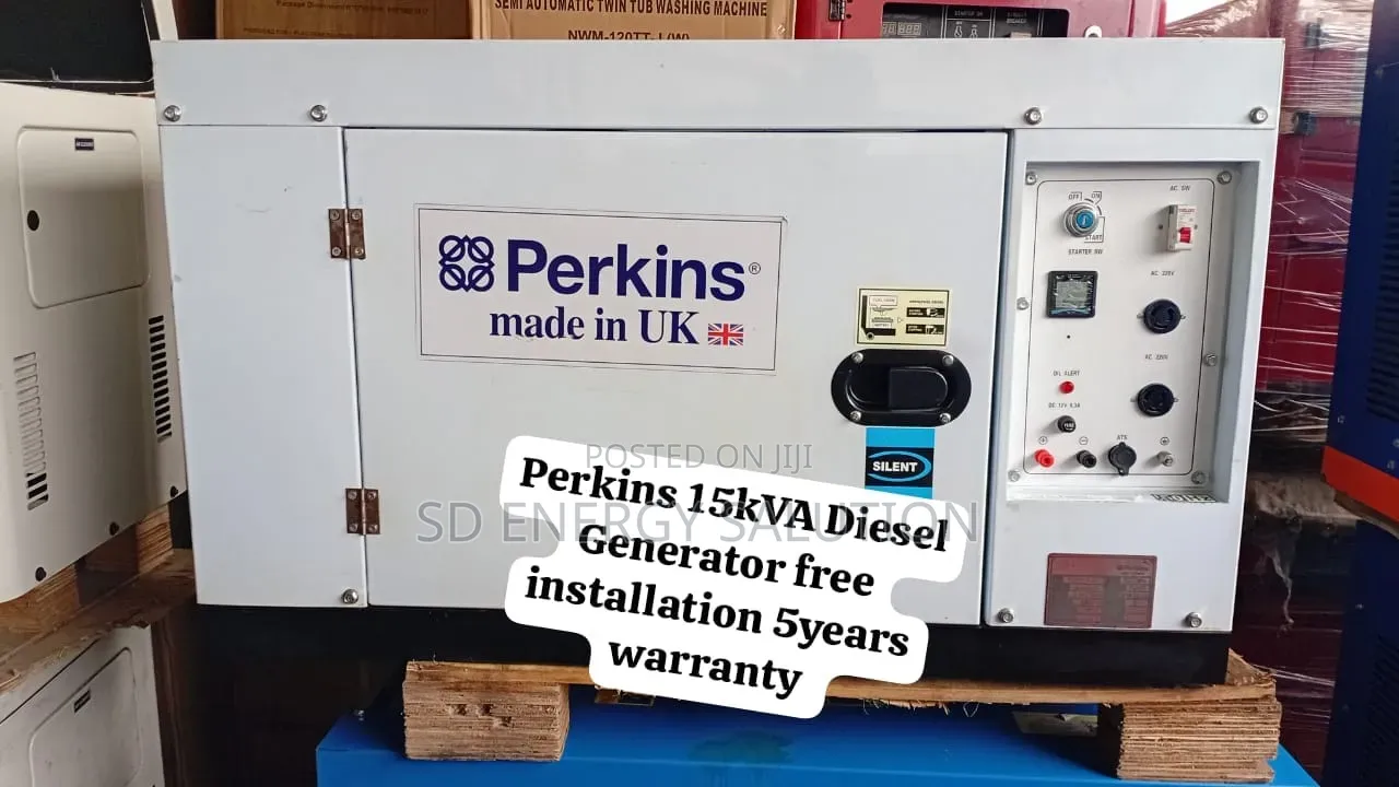 Perkins 15kVA Diesel Generator – Reliable Power for Homes Businesses