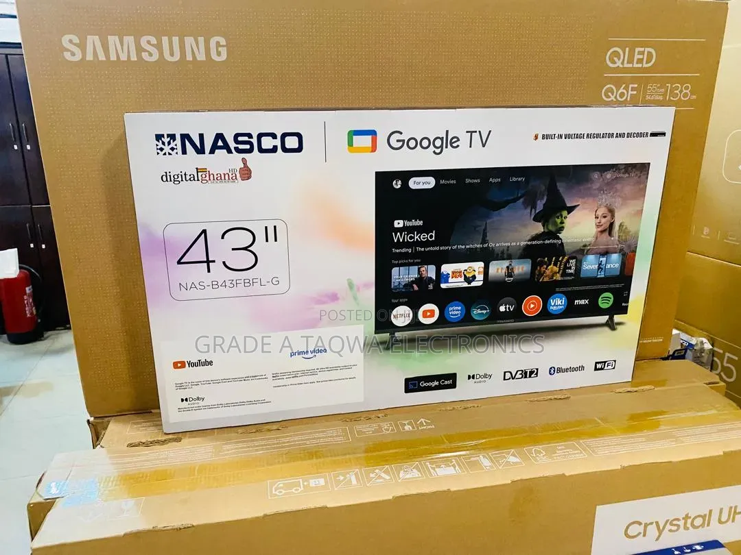 Google Watch Nasco 43-Inch Smart TV