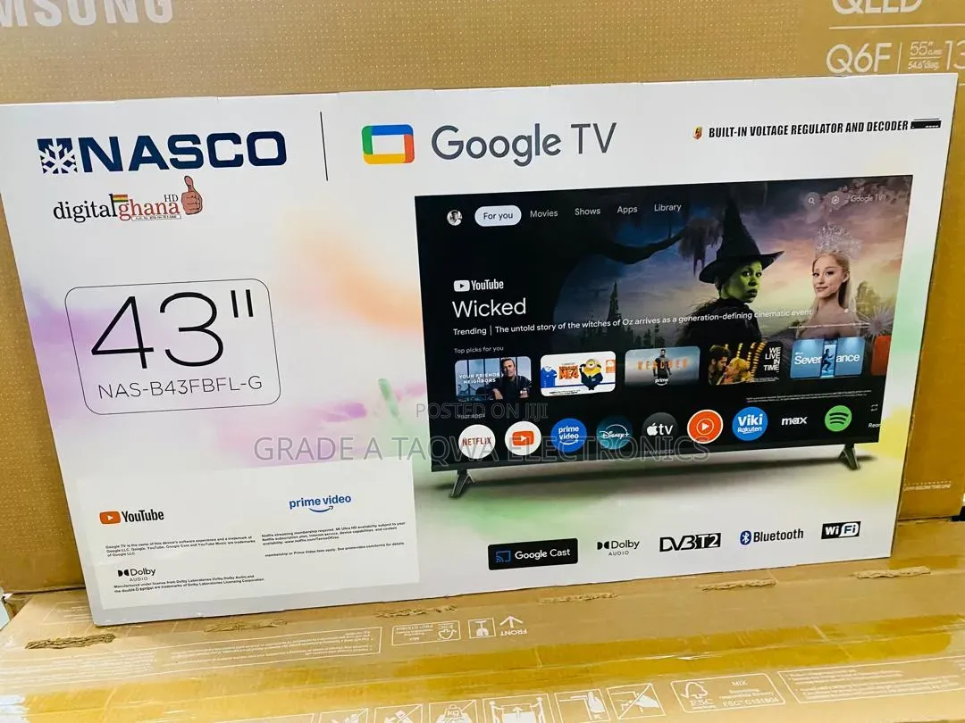 Google Watch Nasco 43-Inch Smart TV