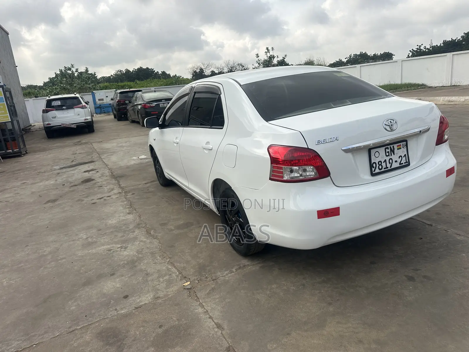 Toyota Belta 2012 White