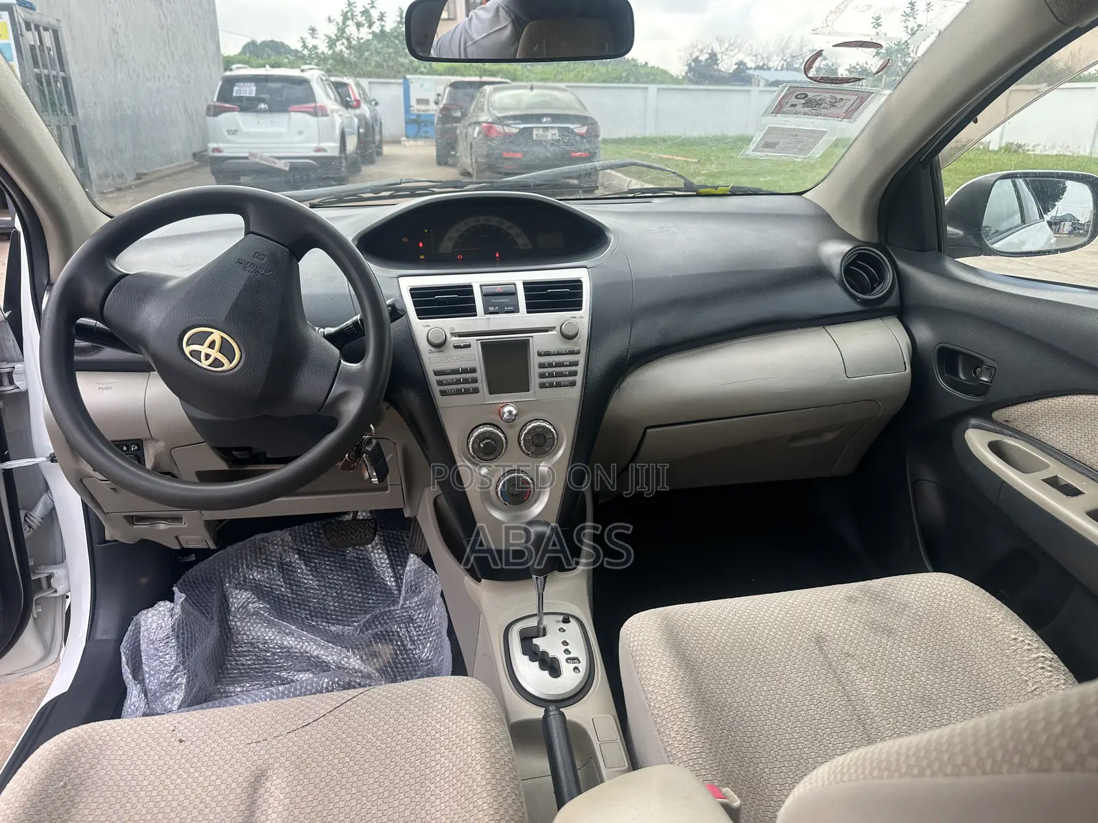 Toyota Belta 2012 White