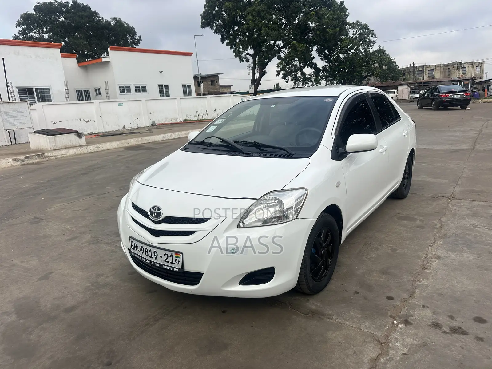 Toyota Belta 2012 White