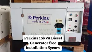 Original Perkins 15kVA Diesel Generator With Low Fuel Consumption