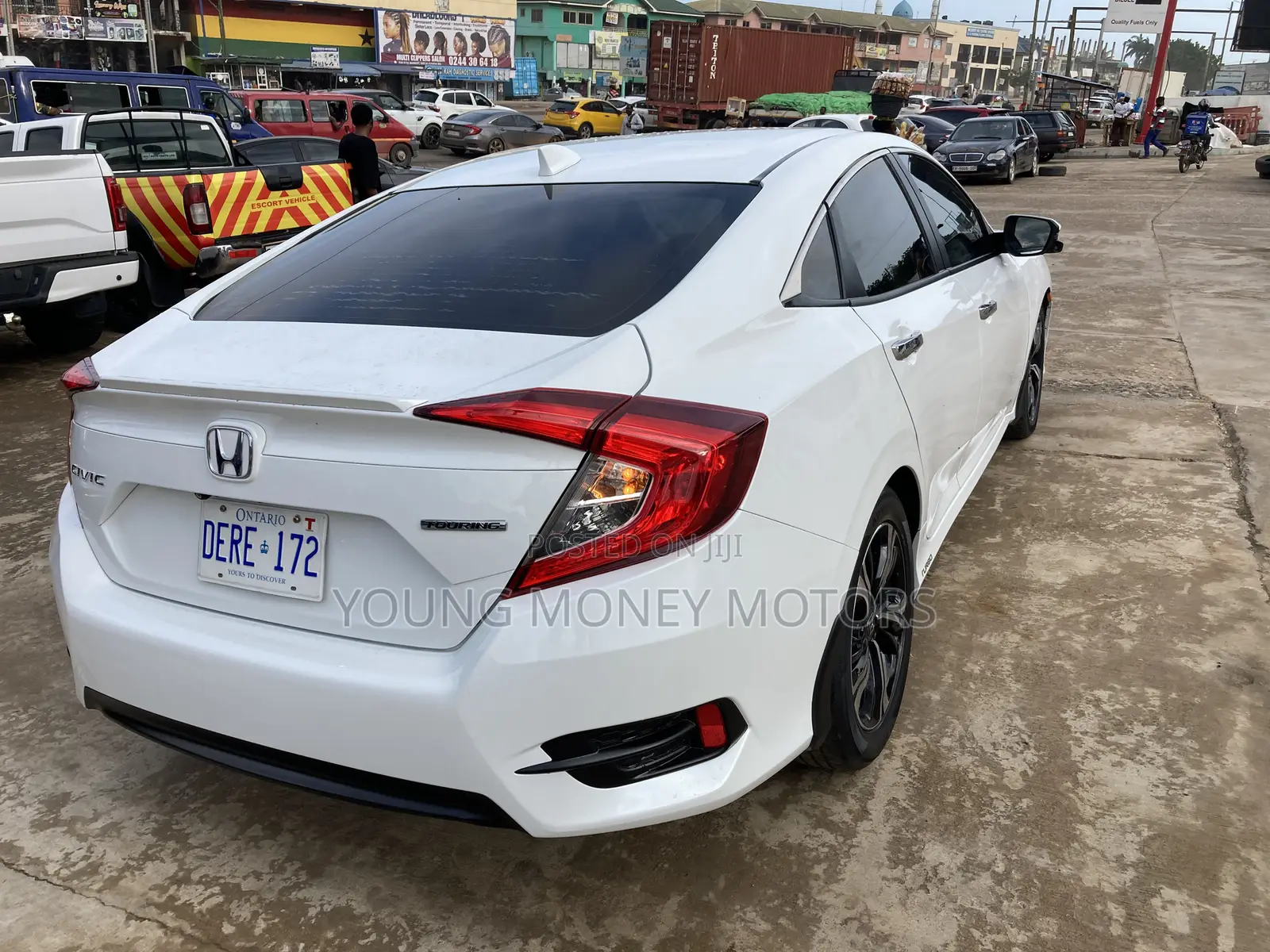Honda Civic Touring 2dr Coupe (1.5L 4cyl) 2017 White
