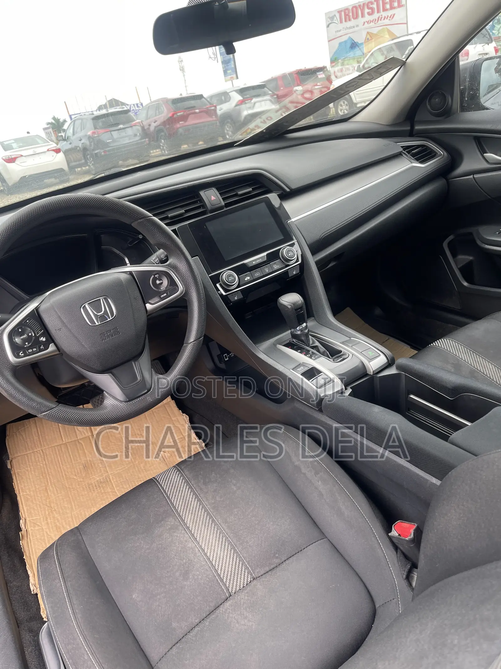 Honda Civic LX 4dr Sedan (2.0L 4cyl) 2016 Black