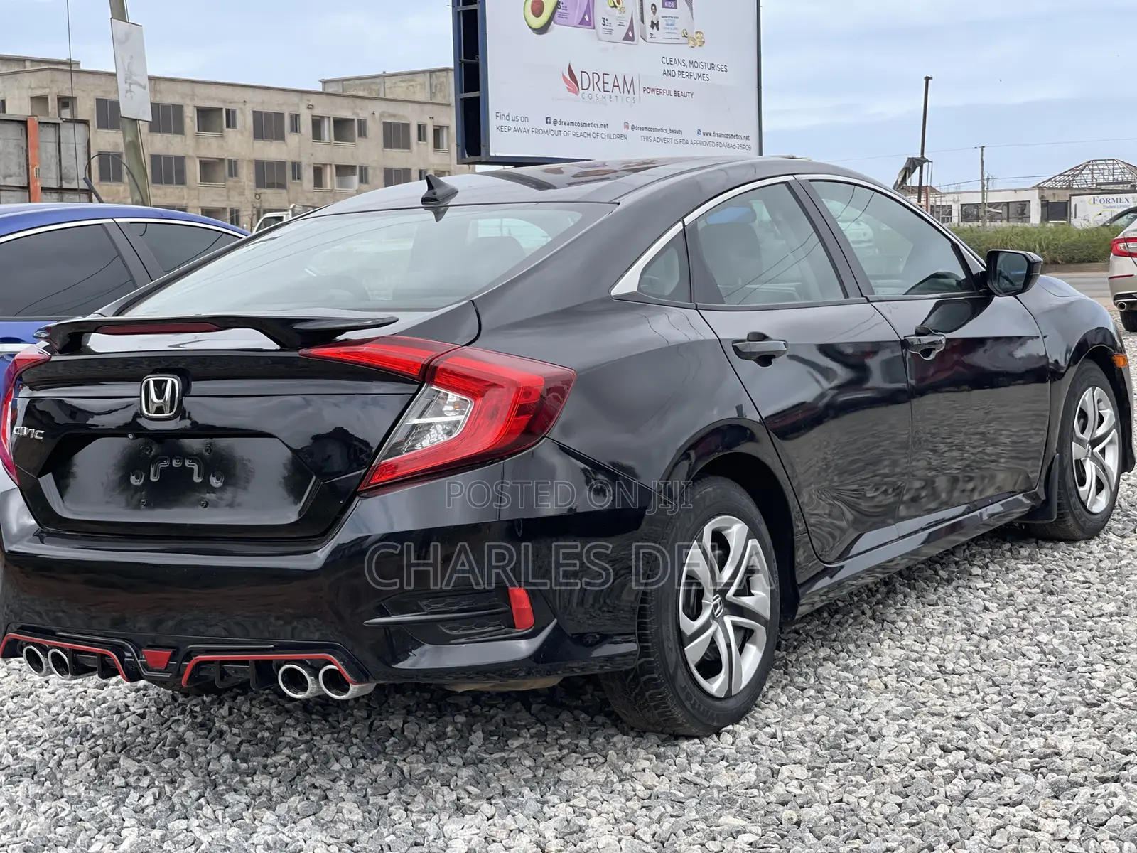 Honda Civic LX 4dr Sedan (2.0L 4cyl) 2016 Black