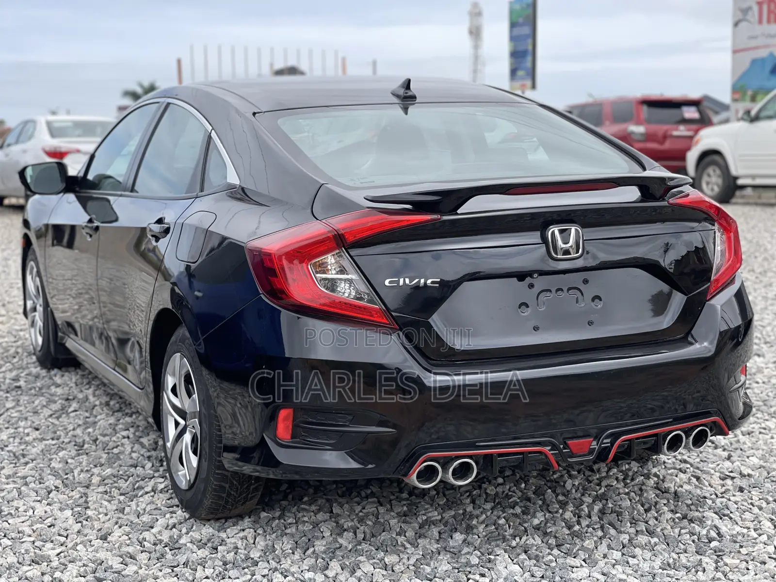 Honda Civic LX 4dr Sedan (2.0L 4cyl) 2016 Black