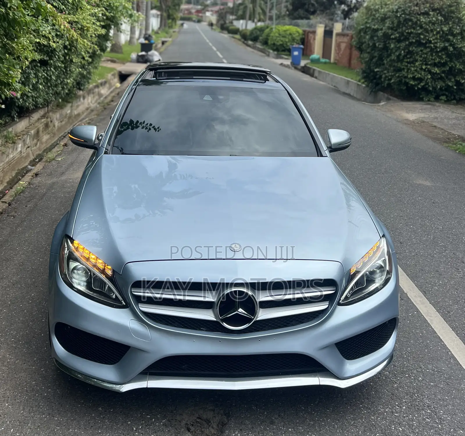 Mercedes-Benz C300 Sport 4Matic Sedan AWD (2.0L 4cyl 7A) 2017 Blue