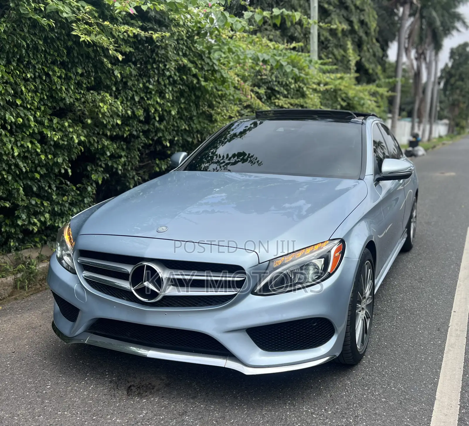 Mercedes-Benz C300 Sport 4Matic Sedan AWD (2.0L 4cyl 7A) 2017 Blue