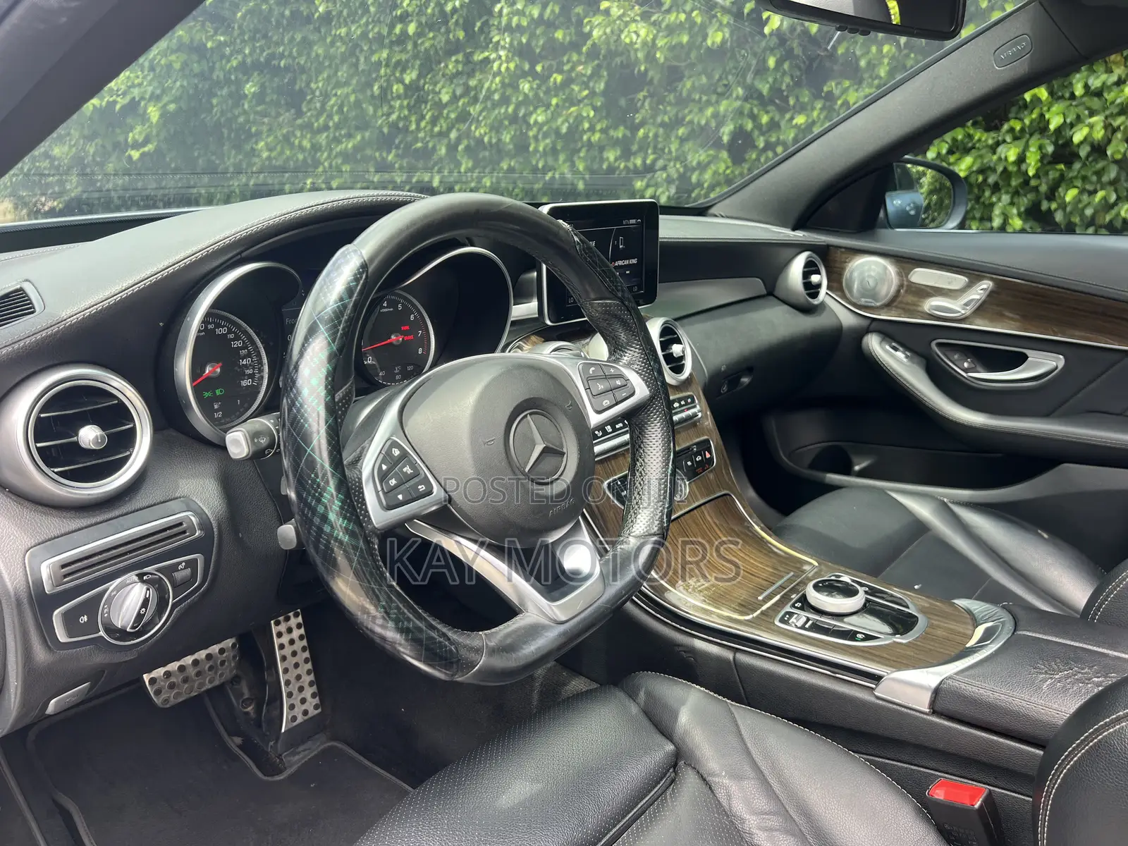Mercedes-Benz C300 Sport 4Matic Sedan AWD (2.0L 4cyl 7A) 2017 Blue