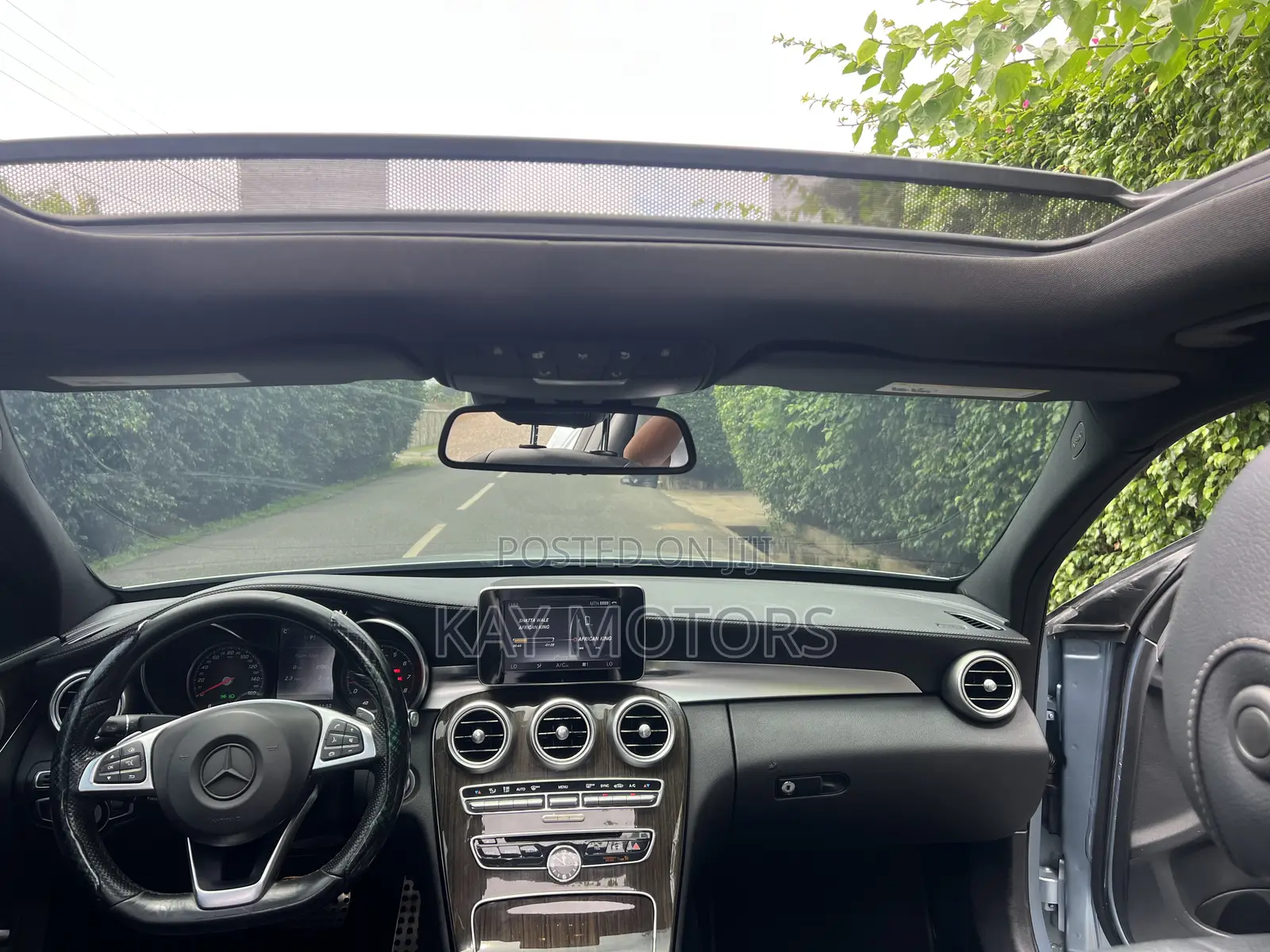 Mercedes-Benz C300 Sport 4Matic Sedan AWD (2.0L 4cyl 7A) 2017 Blue