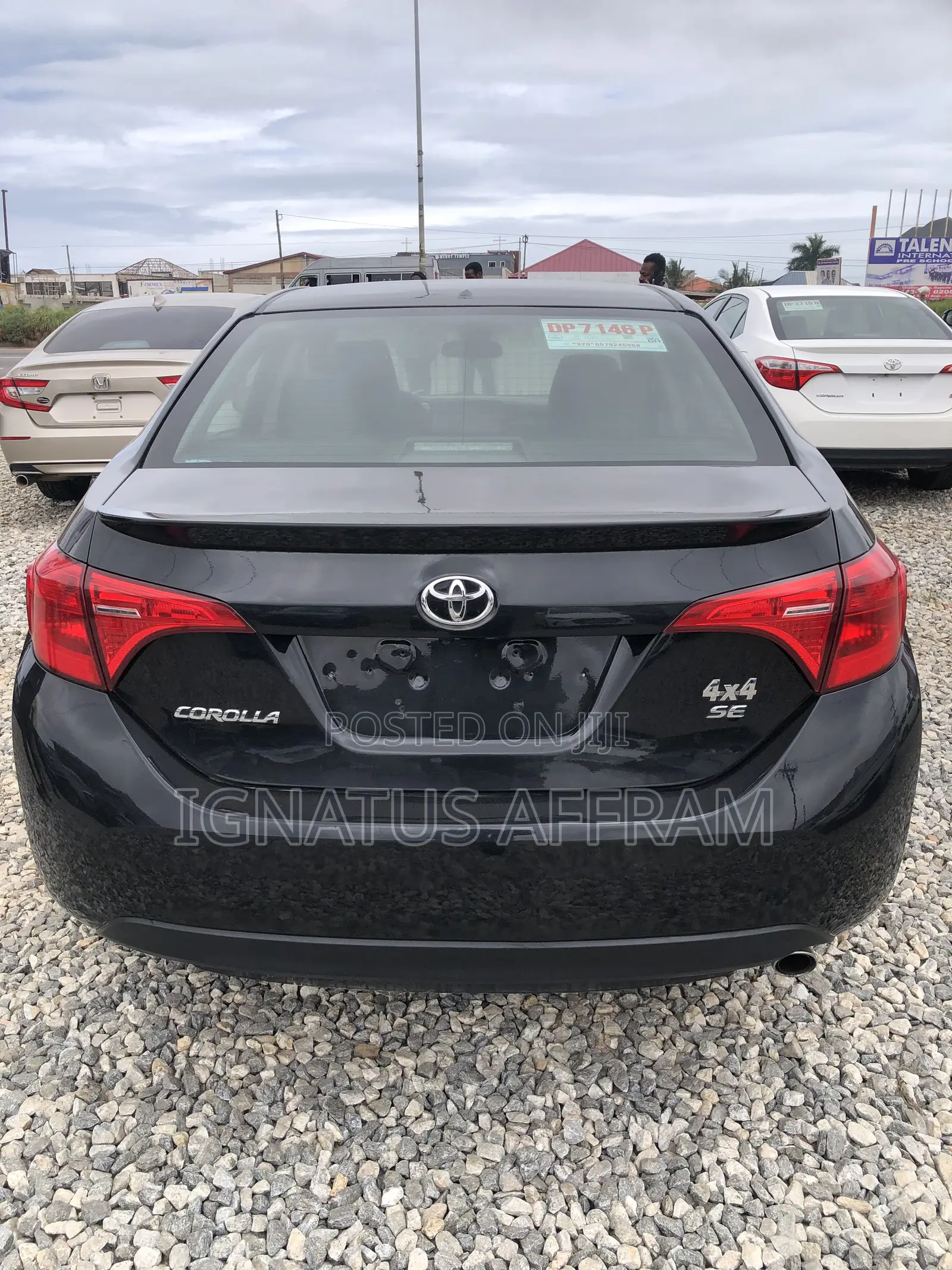 Toyota Corolla SE Special Edition 4dr Sedan (1.8L 4cyl CVT) 2017 Black