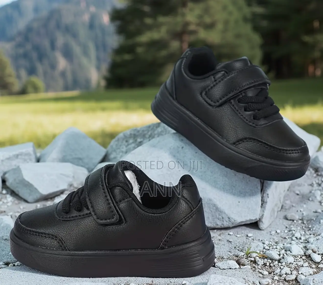 Black Sneakers for Kids