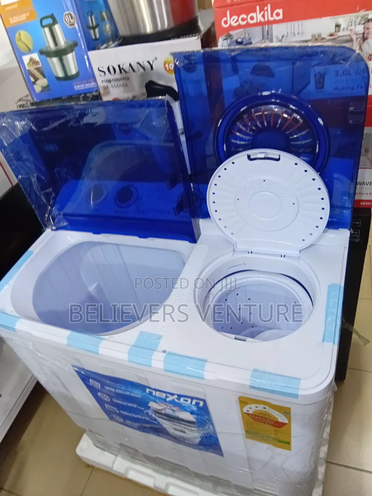 Nexon 12KG Washing Machine – Powerful Wash, Large 12KG