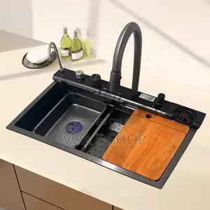 WaterFall Kitchen Sink _Luxury Kitchen Sink