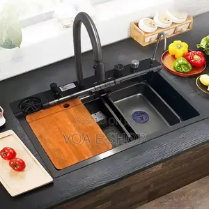 WaterFall Kitchen Sink _Luxury Kitchen Sink