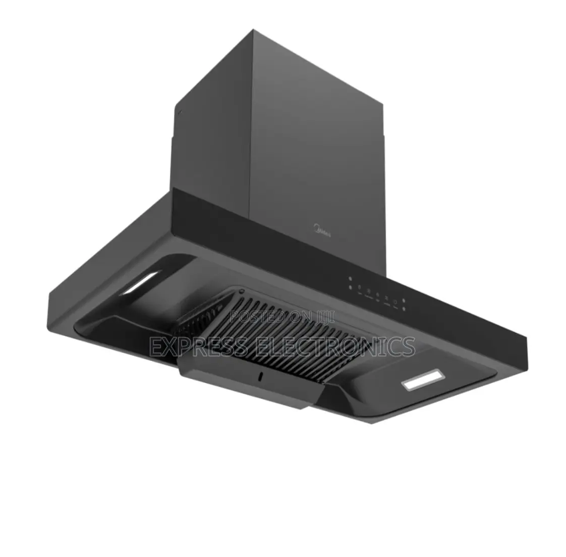 Long Lasting Midea 60J72 Cooker Hood Black