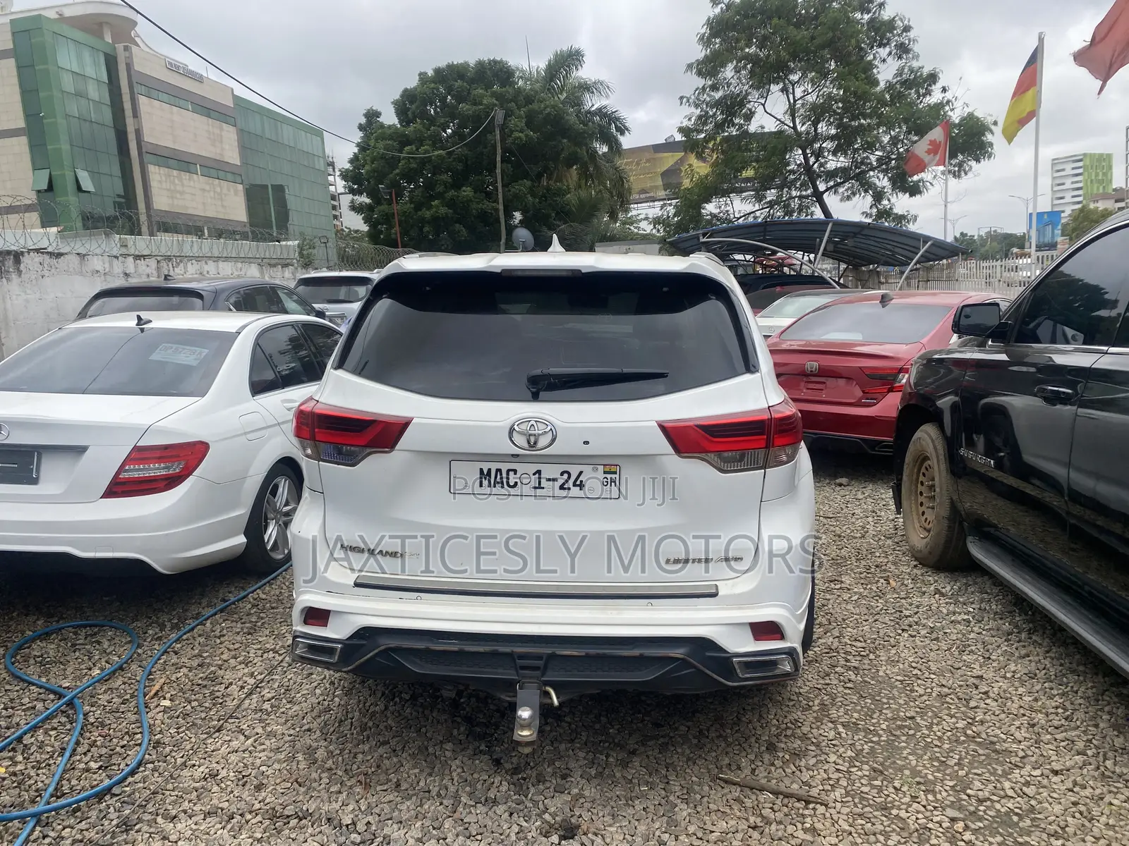Toyota Highlander Limited 4x4 V6 (3.5L 6cyl 8A) 2018 White