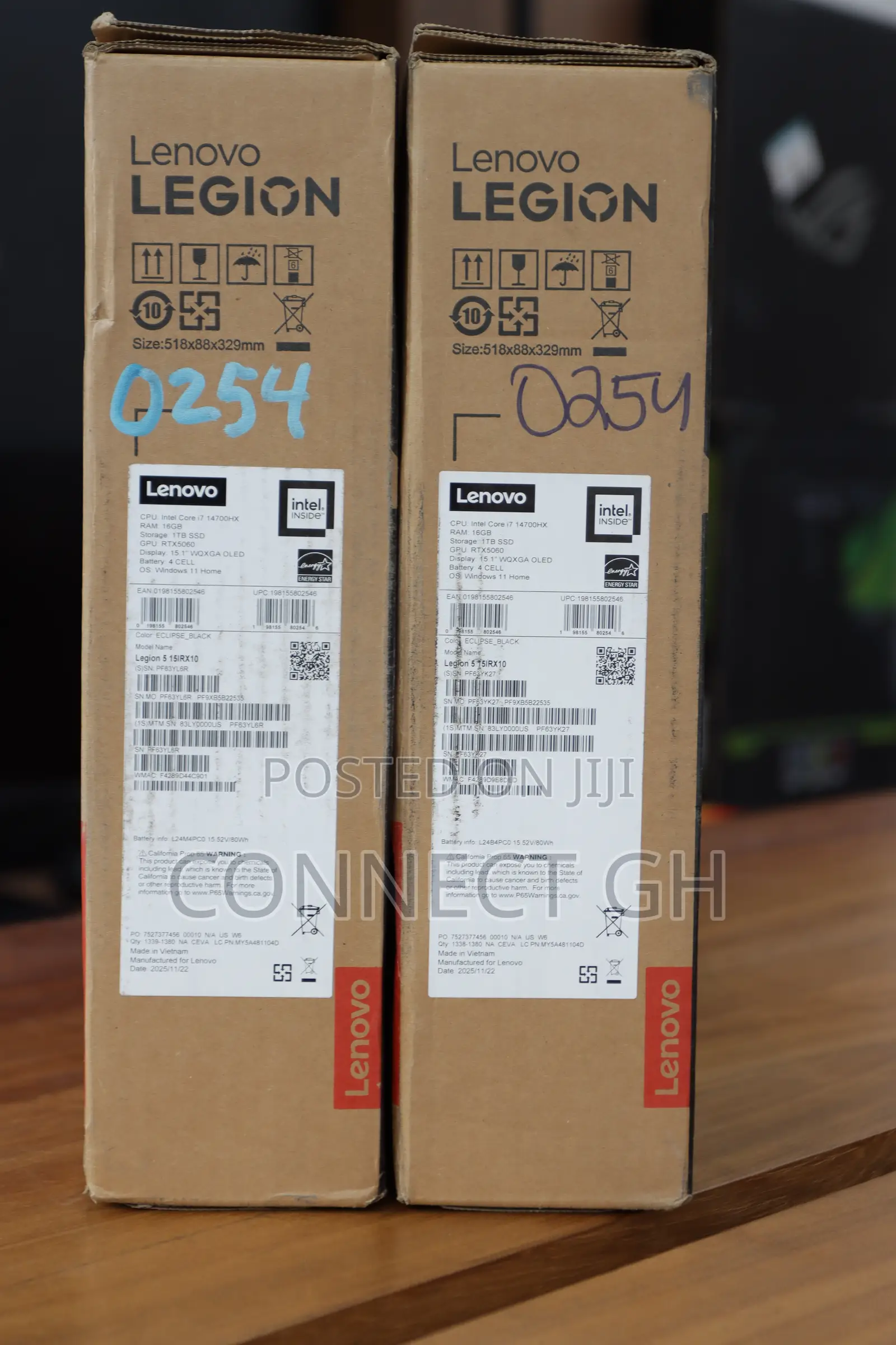 New Laptop Lenovo Legion 5 16GB Intel Core i7 SSD 1T