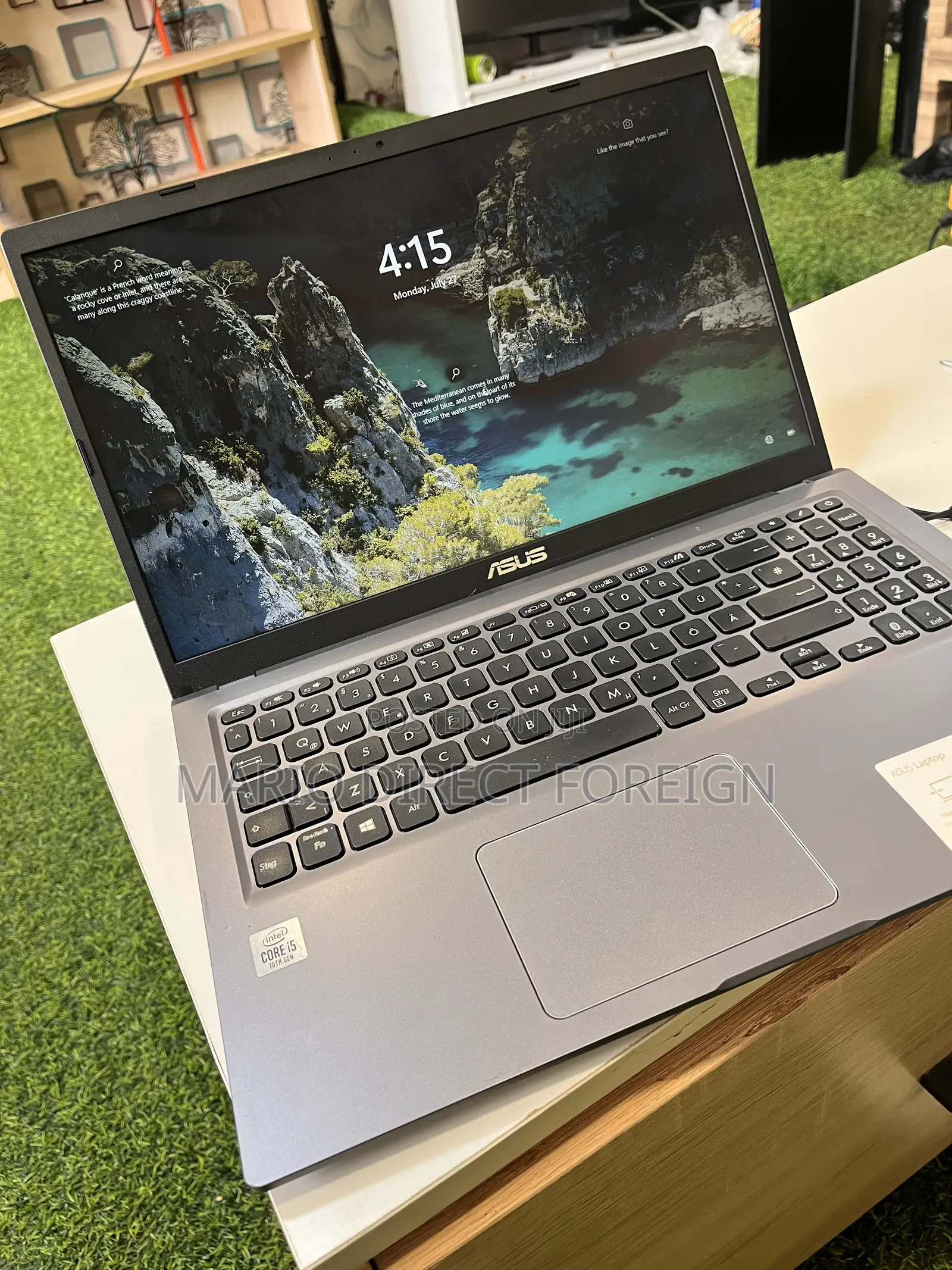 Laptop Asus Vivobook 15 12GB Intel Core i5 SSD 256GB