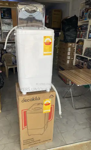 2 Dials 7kg Decakila Single Tub Mini Washer