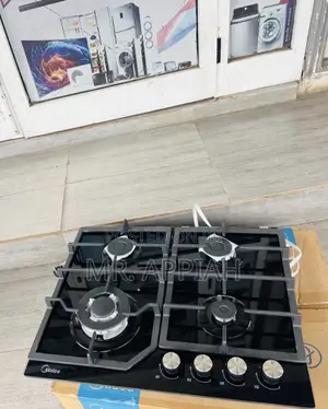 Classic Midea Built in 4 Gas Hob(Tempered Glass).